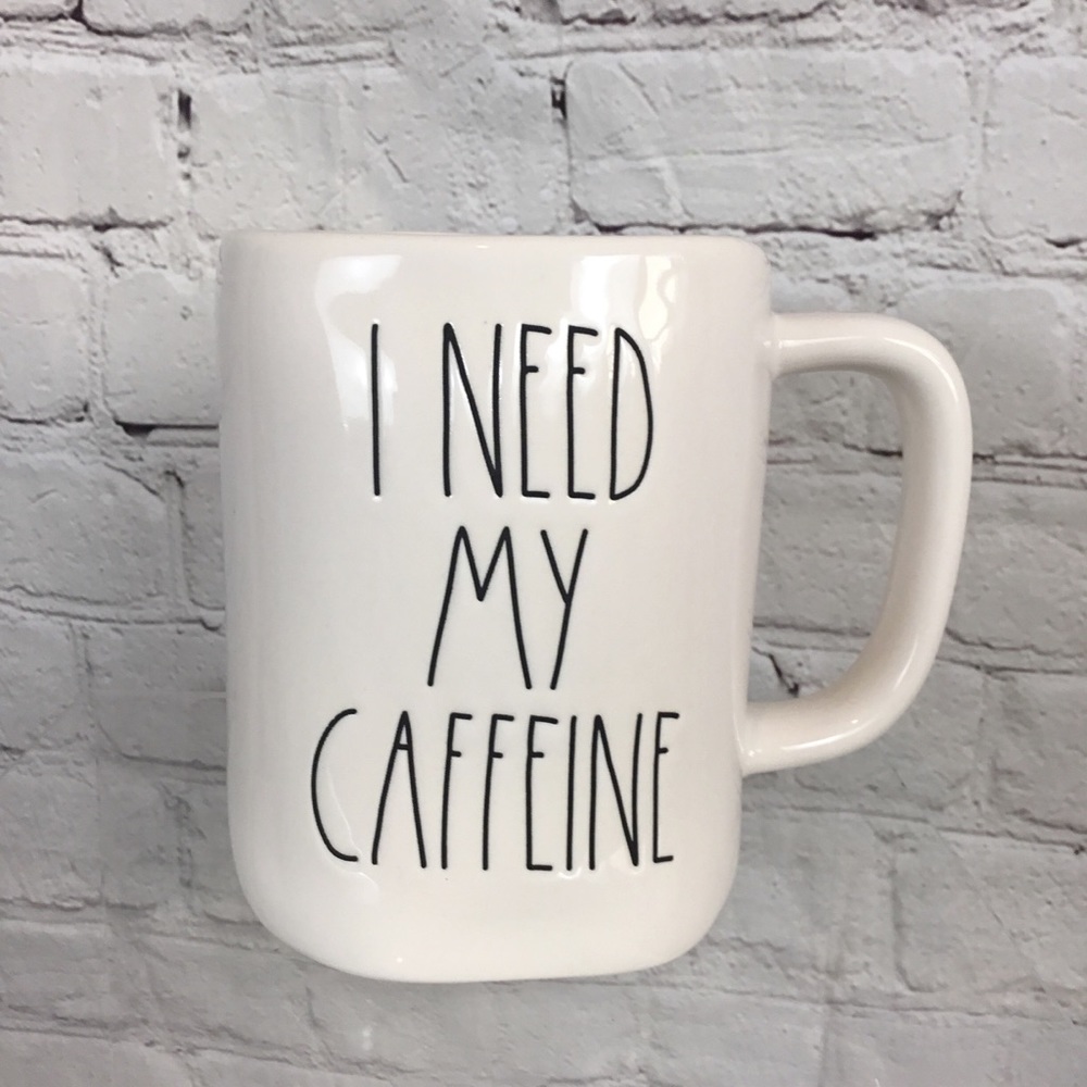 🚨FLASH SALE🚨 Rae Dunn “I NEED MY CAFFEINE” coffee mug